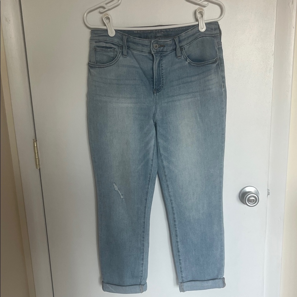 Chico's Light Blue Ankle Jeans